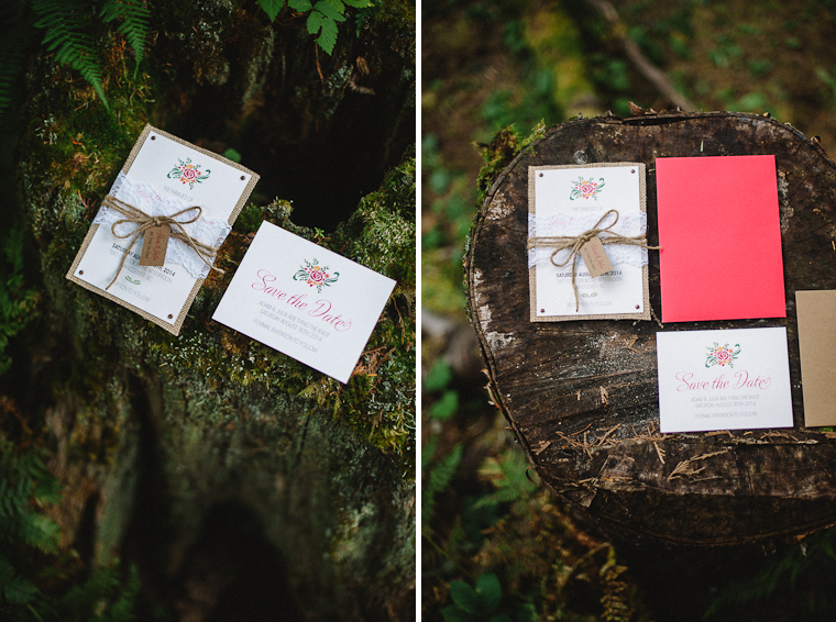 Unique Rustic Wedding Stationary