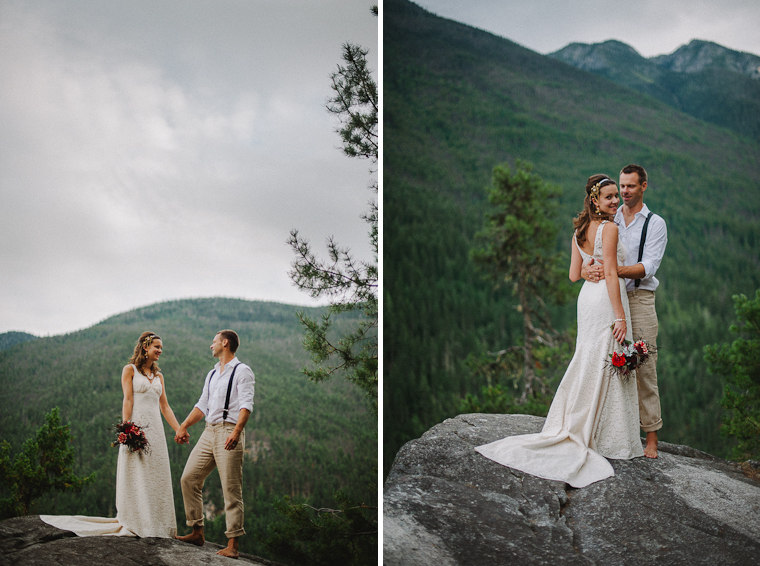 Unique BC Mountain Wedding