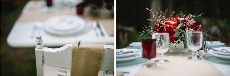 DIY Rustic Forest Wedding Details