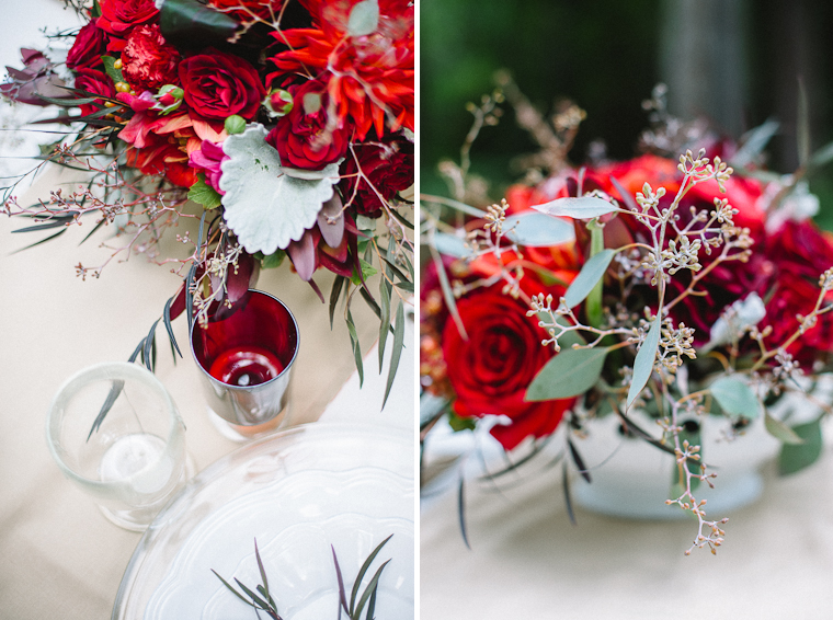 Rustic Wedding Flower Centrepiece