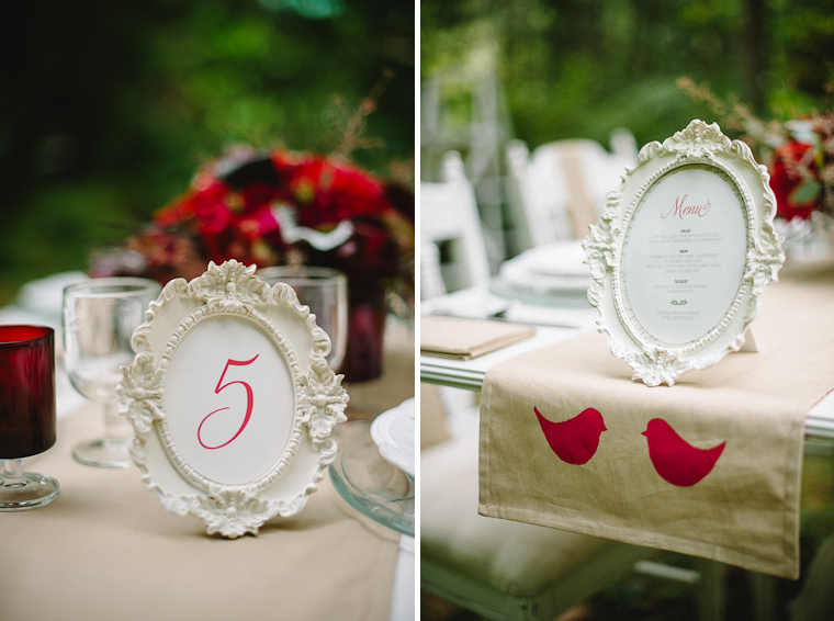 Rustic Wedding Table DIY Details