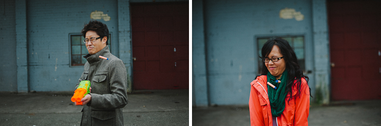 nerf gun engagement portraits