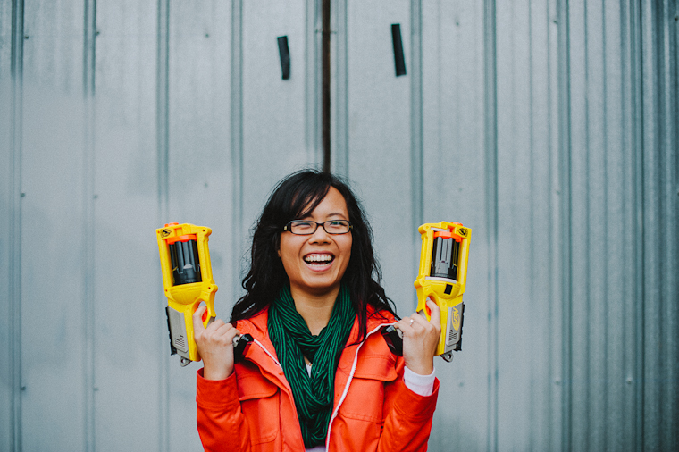 nerf gun engagement photos