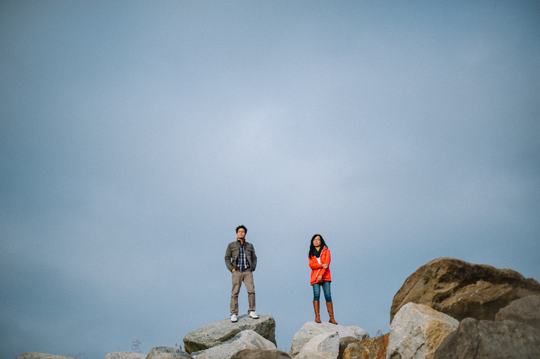 false creek engagement portraits vancouver