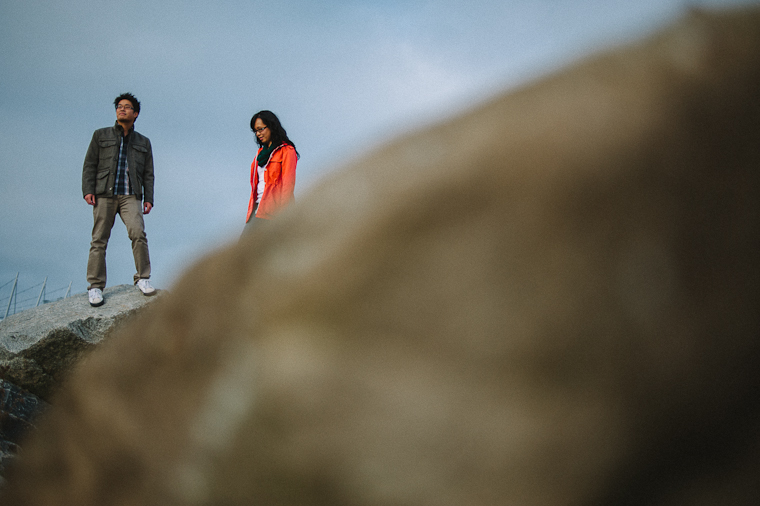 false creek engagement portraits