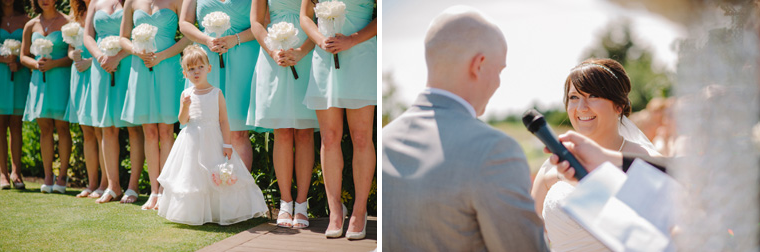 outdoor vancouver wedding ceremony