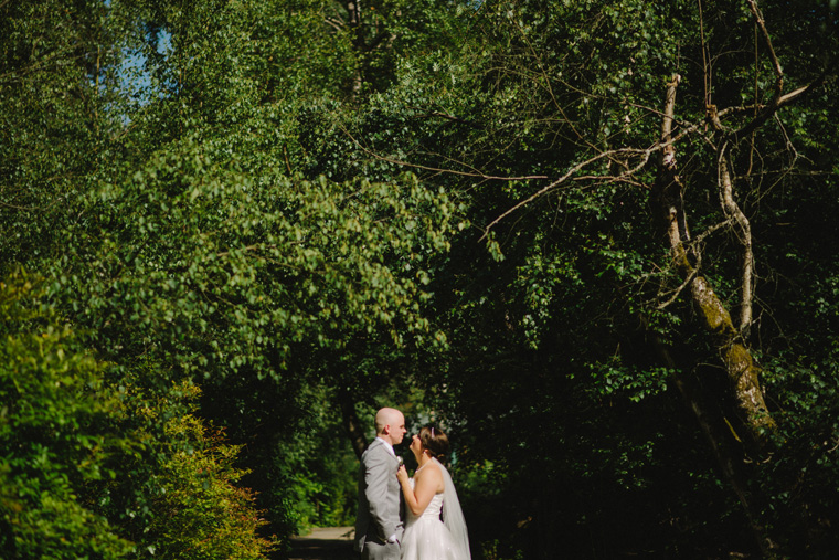 richmond nature park wedding portrait