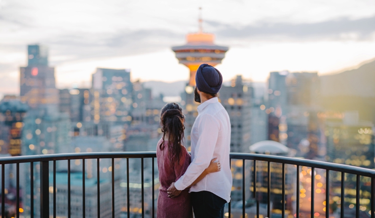 vancouver rooftop portraits