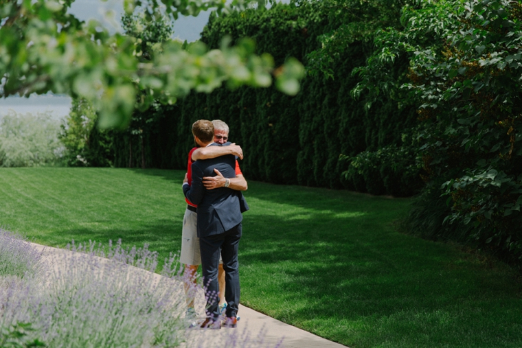 outdoor wedding in summerland