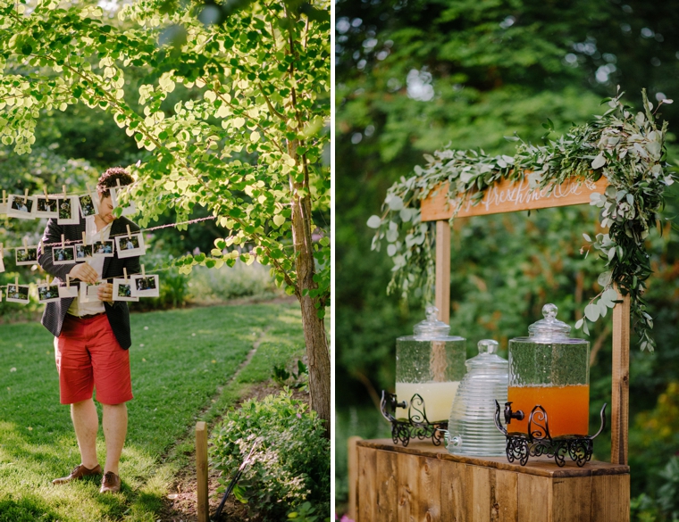 outdoor garden wedding in penticton