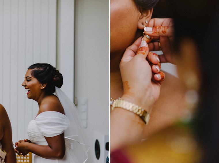 german bride wedding details