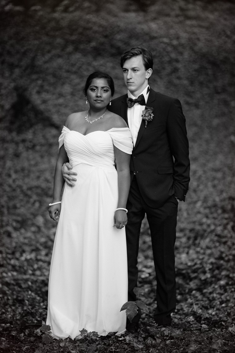 destination wedding portrait on german mountain