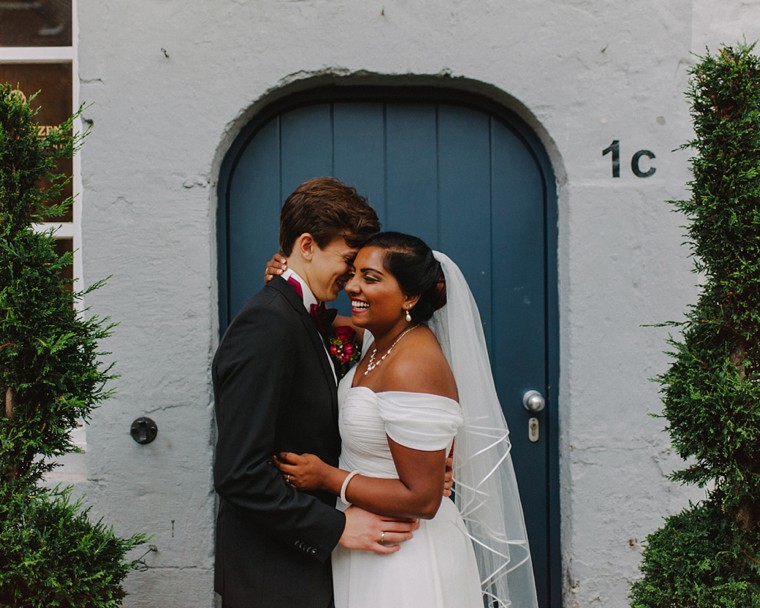 unique europe destination wedding portrait