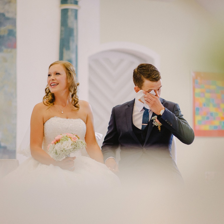 German cathedral wedding ceremony