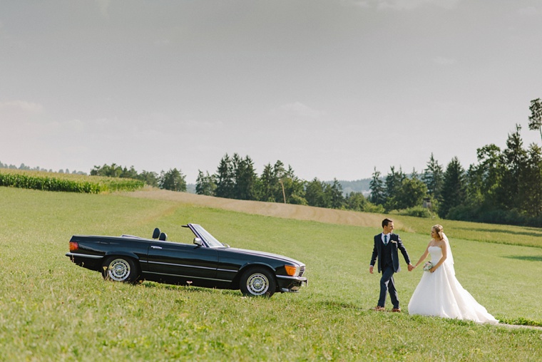 Black forest wedding portrait in Germany