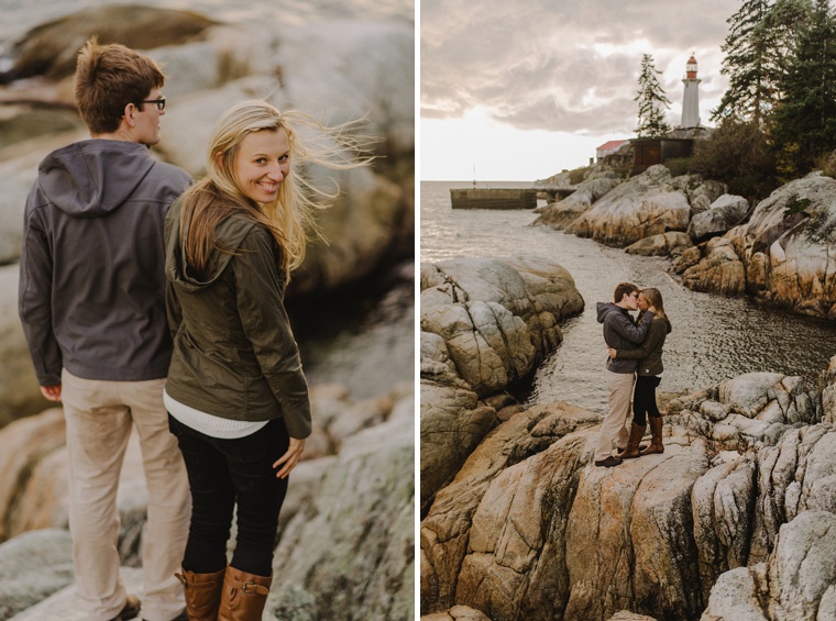 lighthouse park in vancouver portraits