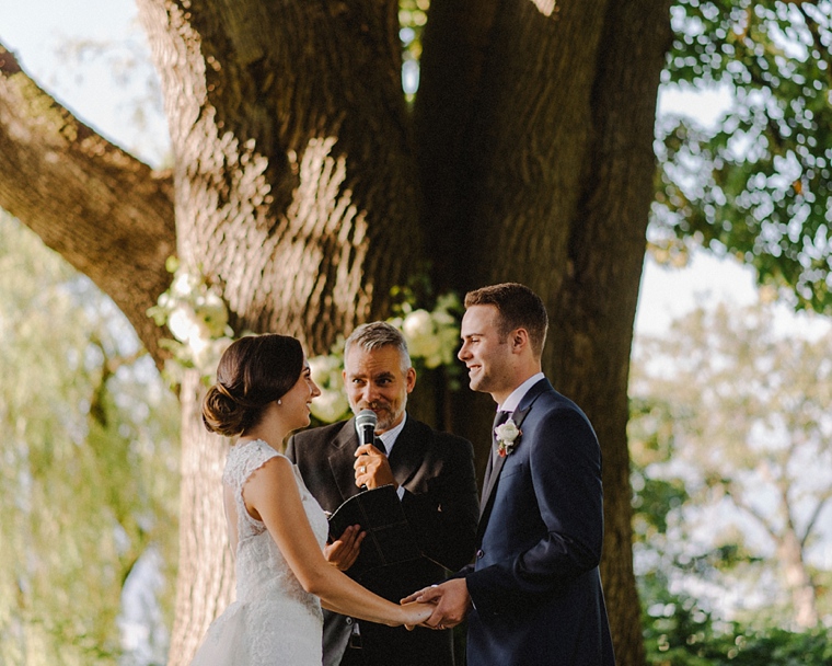 unique brock house wedding