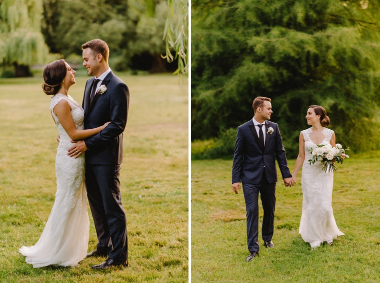 jericho beach sunset wedding photos