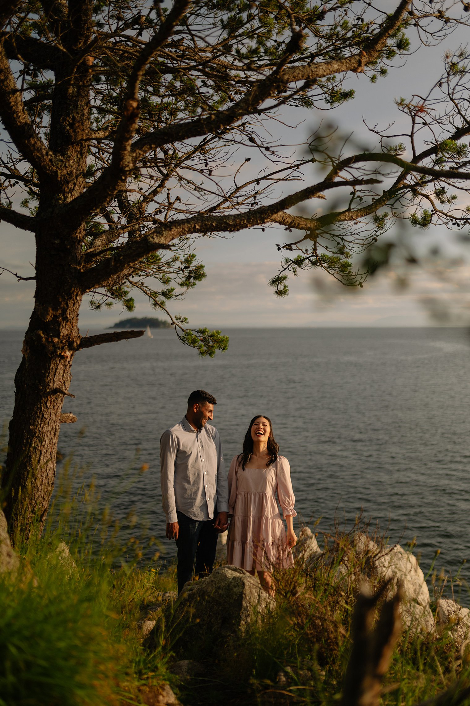 whytecliff park engagement photos